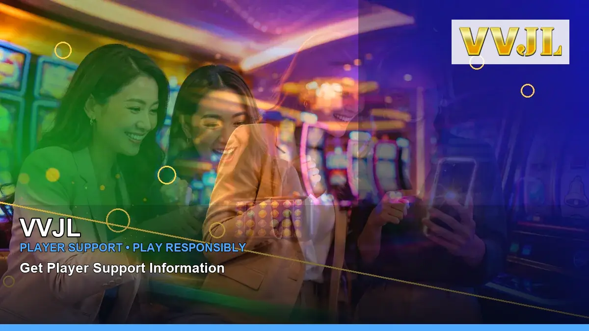 VVJL coins casino cashback rewards featuring an adult Filipina casino host with a right-diagonal composition